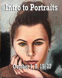 Intro to Portraits: Sundays, October 8, 15, 22, 29